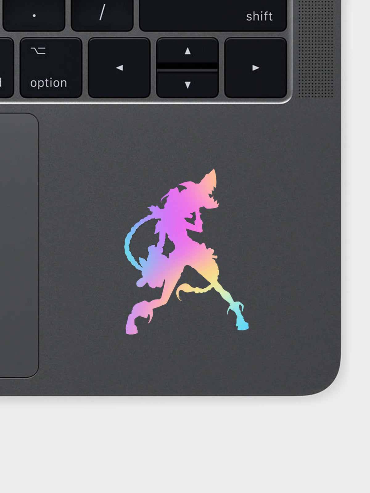 Jinx Silver Holo Decal Sticker