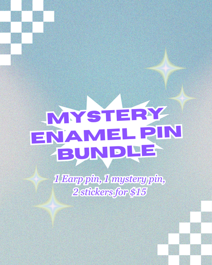 Mystery Enamel Pin Bundle