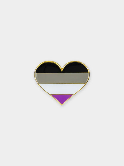 Rainbow Heart Pin