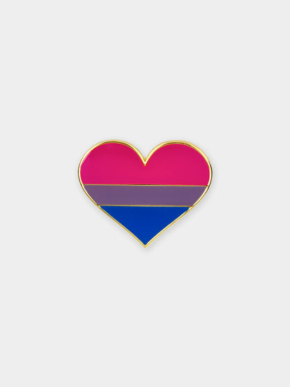 Rainbow Heart Pin