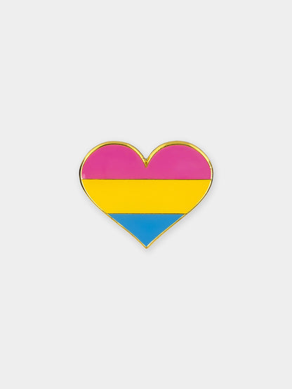 Rainbow Heart Pin