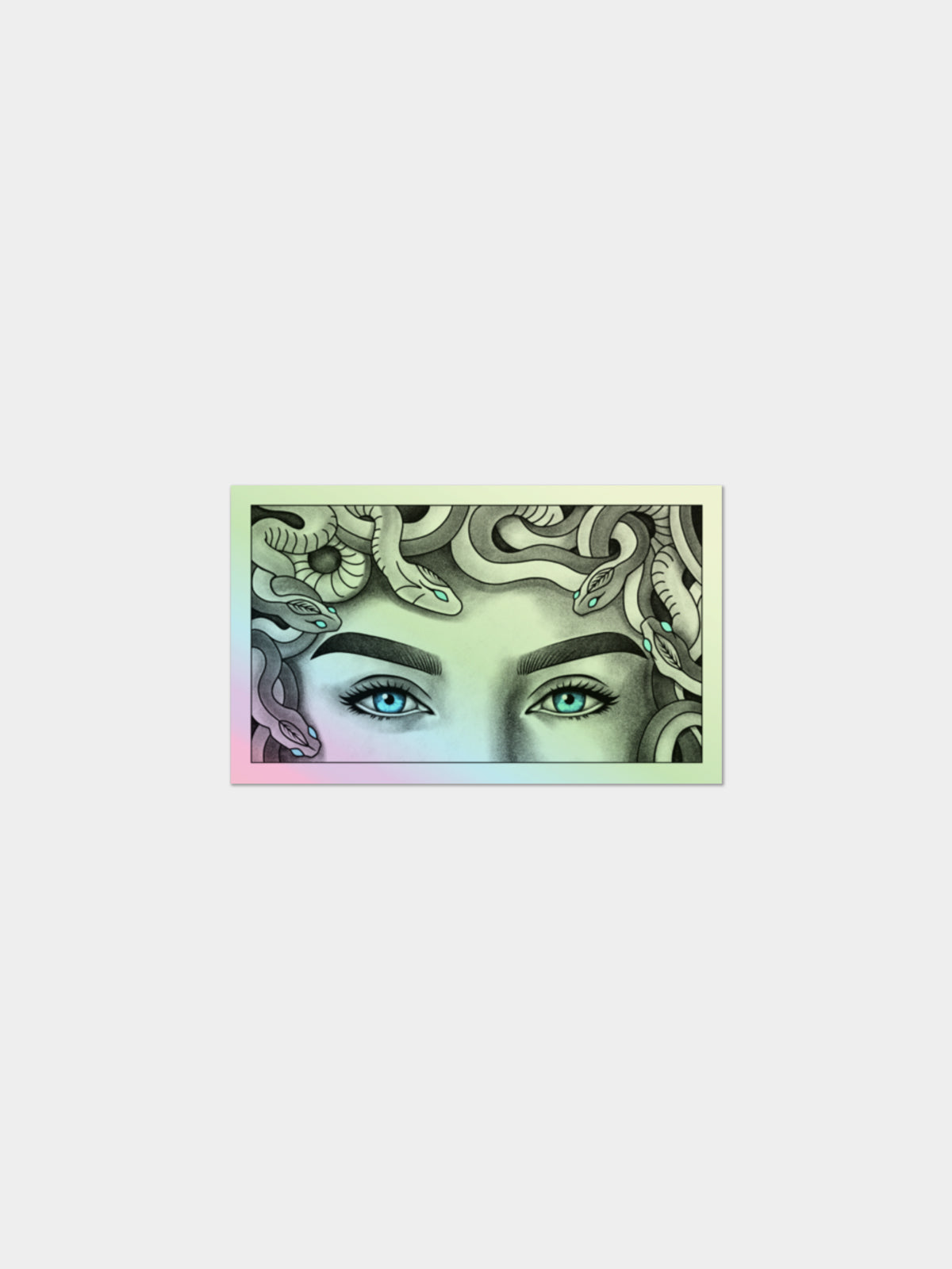 Medusa Holographic Sticker